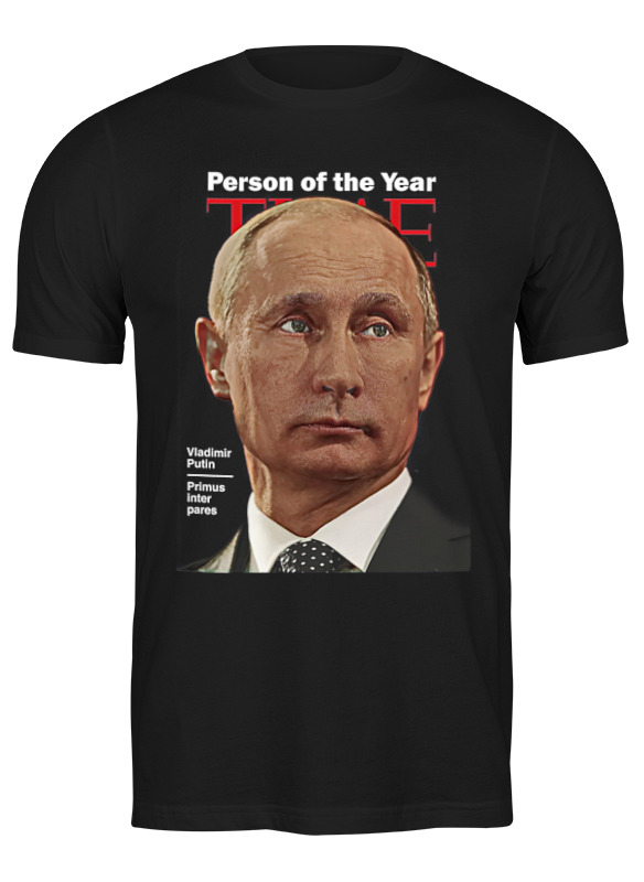 

Футболка мужская Printio Putin черная 3XL, Черный, Putin