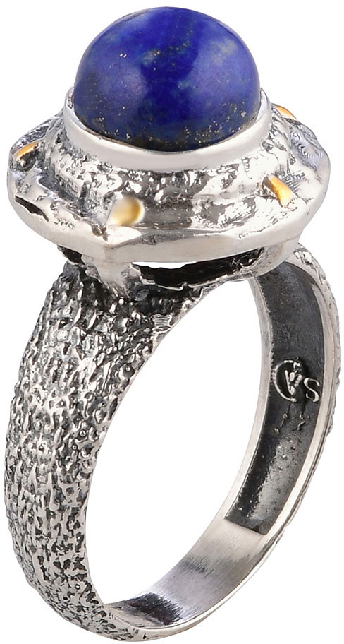 Кольцо из серебра с лазуритом р. 18 Verona Rrr1167z13