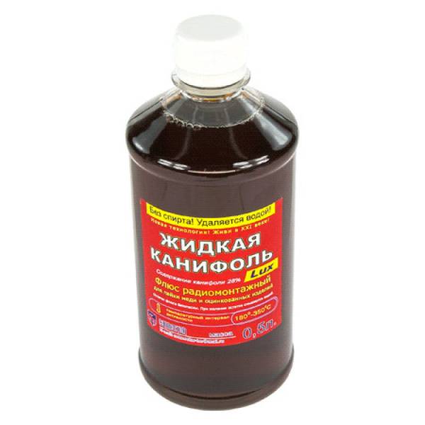 

Жидкая канифоль Lux 0.5 л Connector ZHKA-LUX500