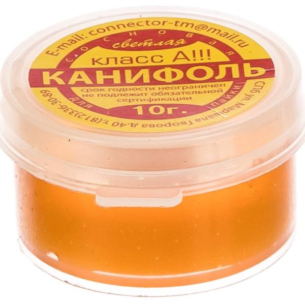 

Канифоль ROSIN CAST 10 г Connector KA-10