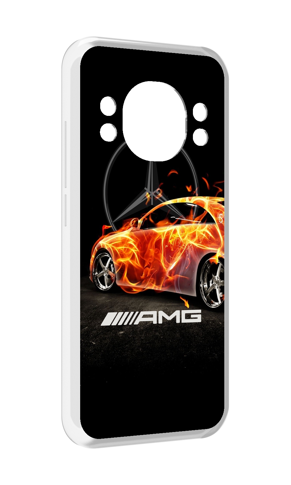 

Чехол MyPads АМГ мужской для Doogee S98 / S98 Pro, Прозрачный, Tocco