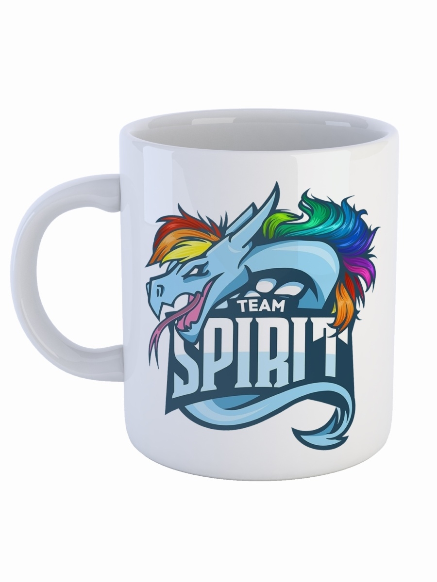 фото Кружка сувенирshop "team spirit/dota/csgo" 330 мл