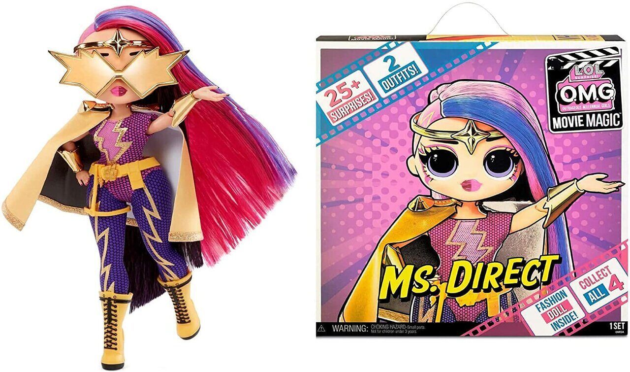 Купить Кукла L.O.L. Surprise OMG Серия Movie Magic Кукла Ms Direct, LOL Surprise,