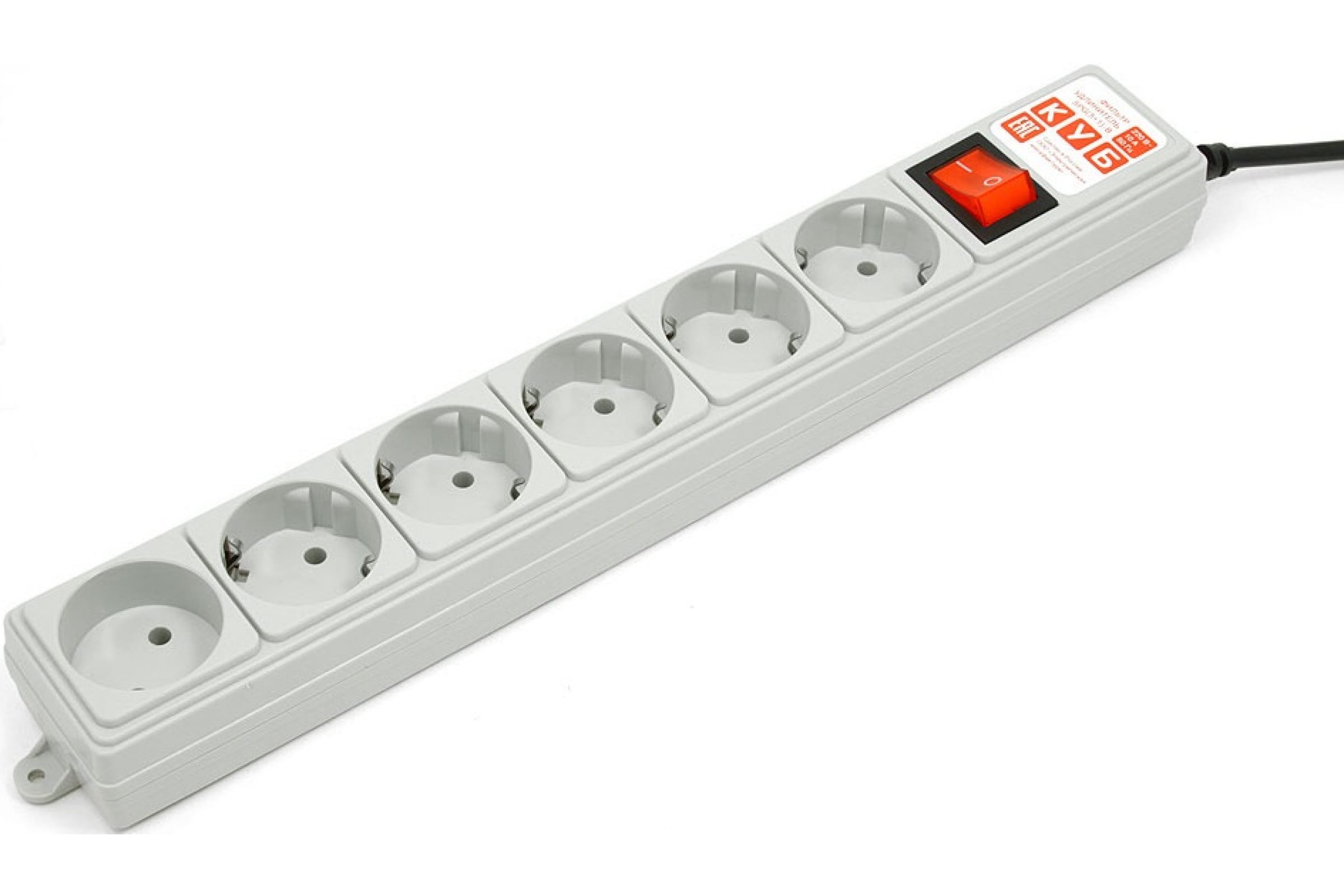 

Сетевой фильтр Power Cube WSPG(5+1)-B-15 gray
