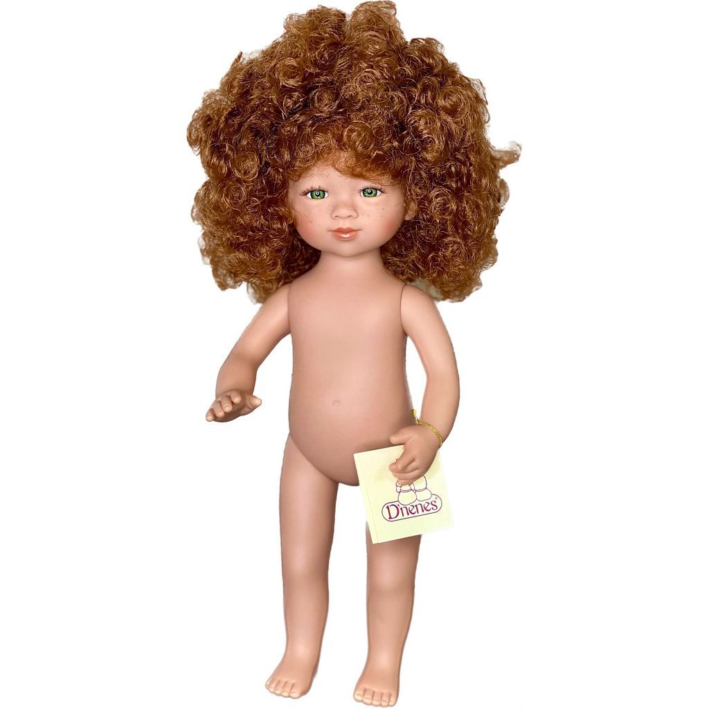 Кукла D Nenes виниловая 34см Celia без одежды (022323W) кукла d nenes виниловая 34см berta 022074a1