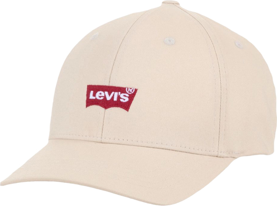 

Бейсболка мужская LEVIS D6608-0001 бежевая, Бежевый, D6608-0001