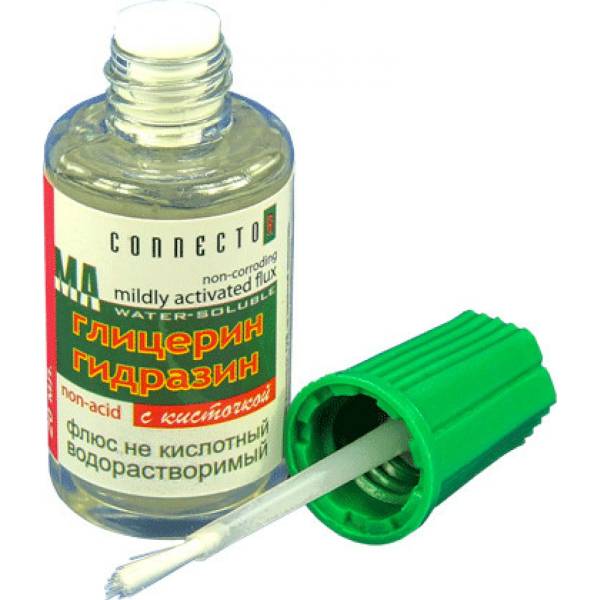 Глицерин гидразиновый с кисточкой 20 мл Connector GL-GIDFL-20
