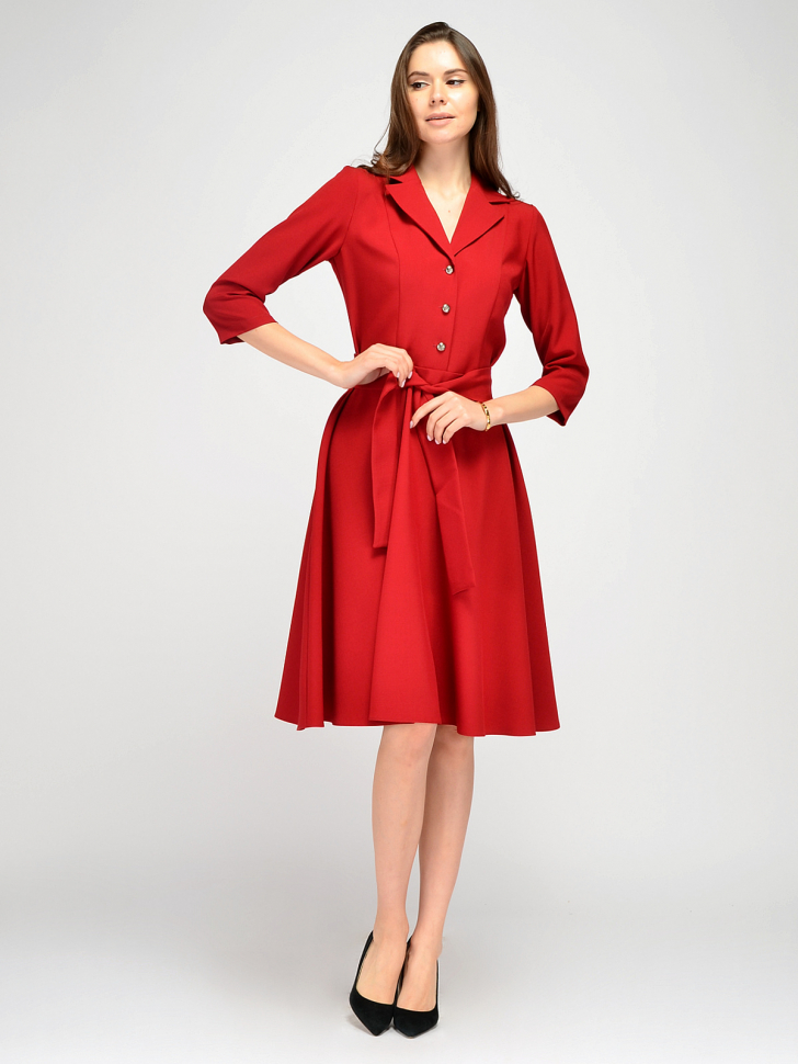 

Платье женское Viserdi 92991 красное 48, 92991