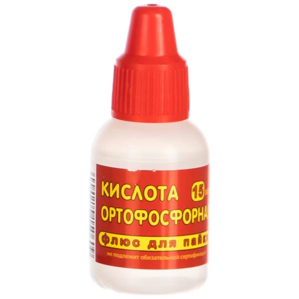 фото Кислота ортофосфорная 15 мл connector kior-15