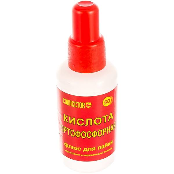 

Кислота ортофосфорная 50 мл Connector KIOR-50
