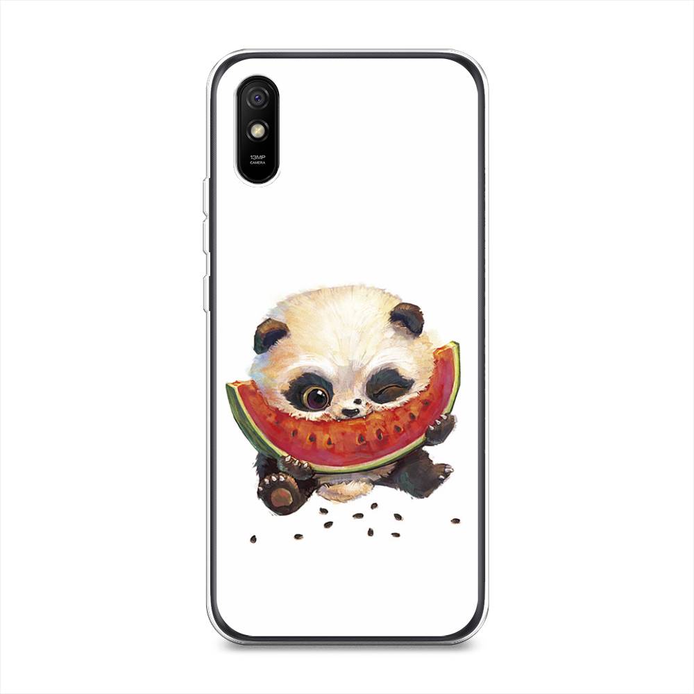 

Чехол Awog на Xiaomi Redmi 9A "Малыш панды с арбузом", Разноцветный, 38950-1