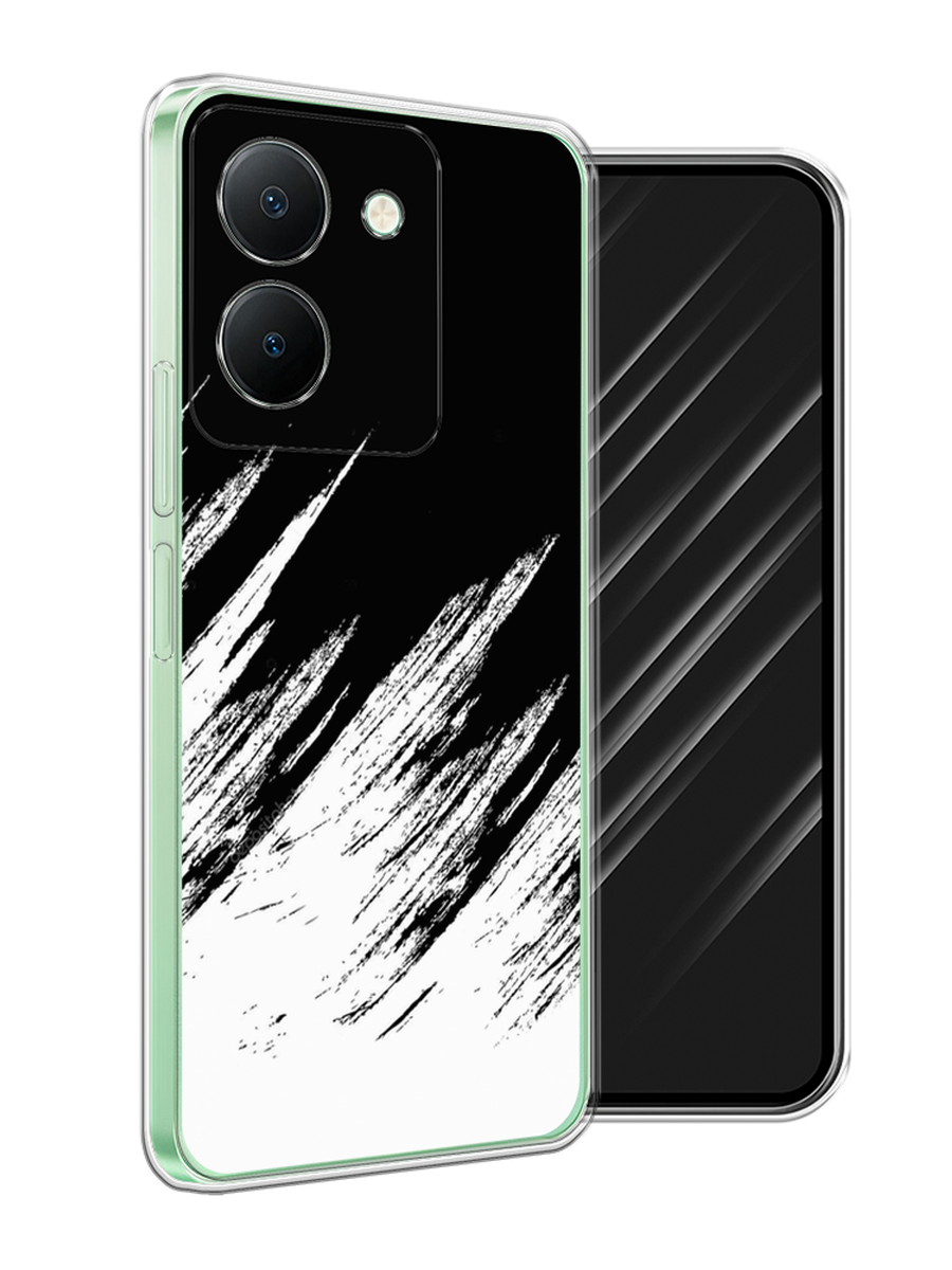 

Чехол Awog на Vivo Y27S "Черно белые брызги", Черный;белый;бежевый, 269750-1