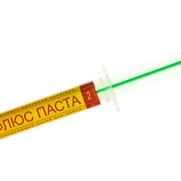 Флюс-паста 2 мл (шприц) Connector FLP-SHP connector connector паста гои мягкая шприц блистер pago shp