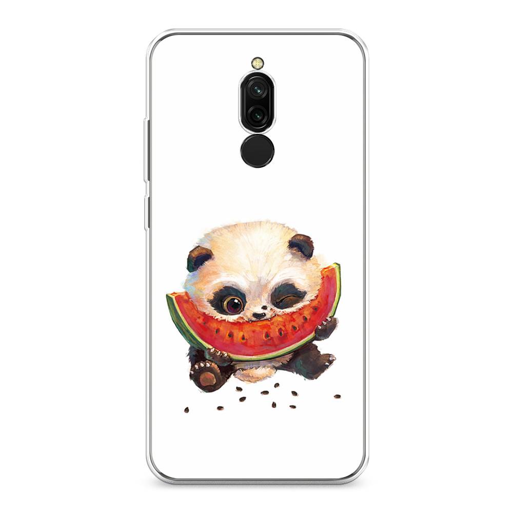 

Чехол Awog на Xiaomi Redmi 8 "Малыш панды с арбузом", Разноцветный, 37150-1