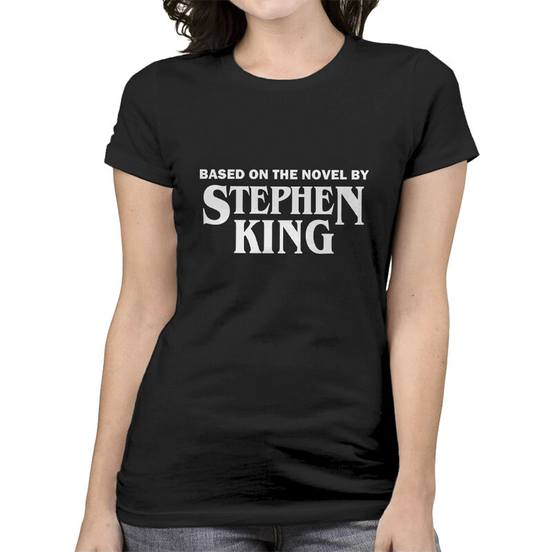 фото Футболка женская dream shirts стивен кинг - stephen king 945584111 черная xl