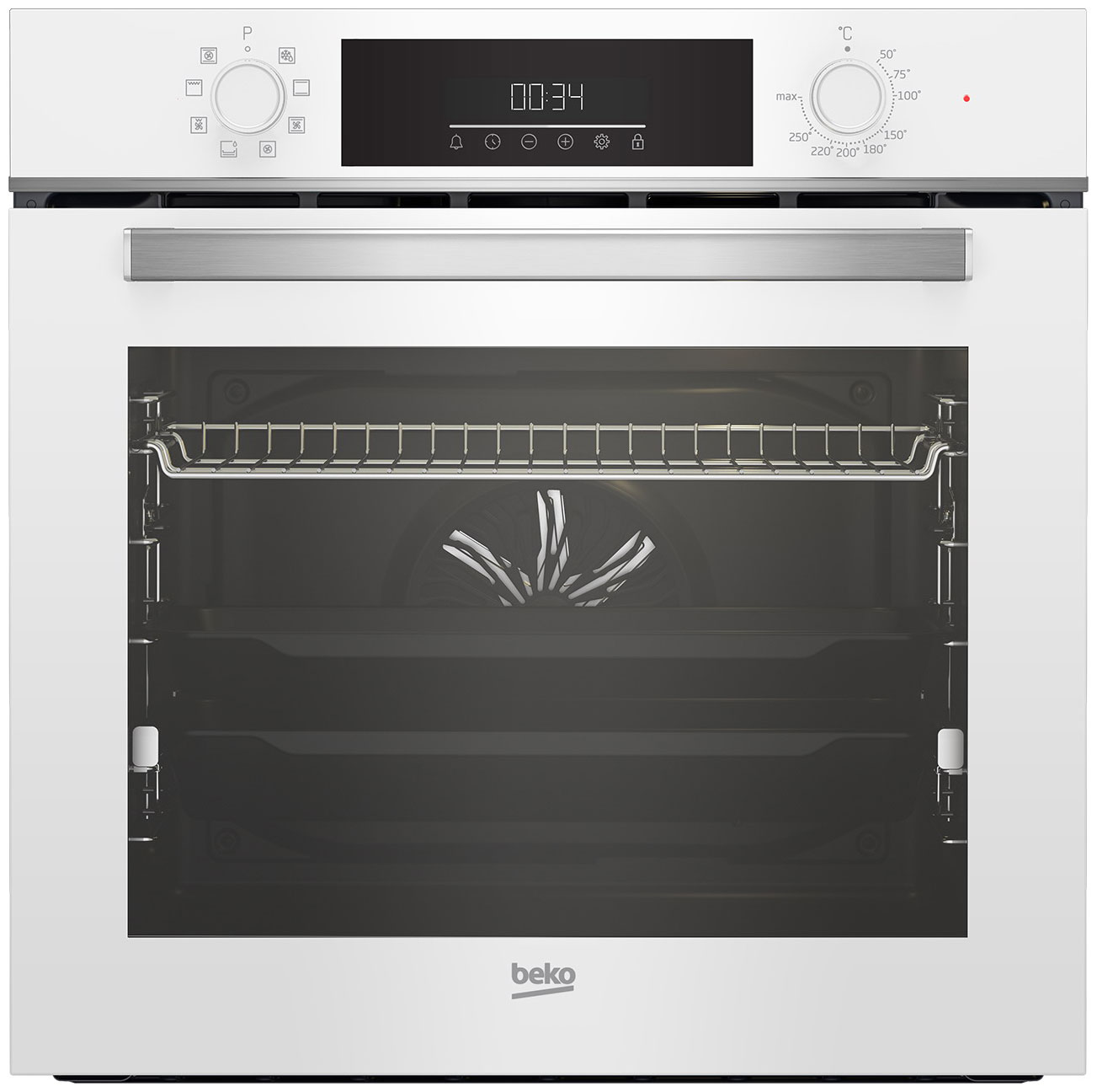 фото Встраиваемый электрический духовой шкаф beko bbim14300wms white