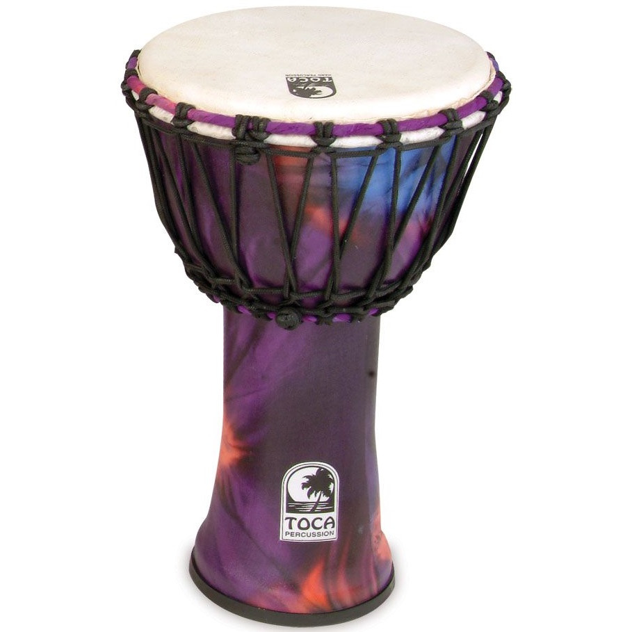 

Джембе TOCA SFDJ-9WP Freestyle Rope Tuned Woodstock Purple, SFDJ-9WP Freestyle Rope Tuned Woodstock Purple