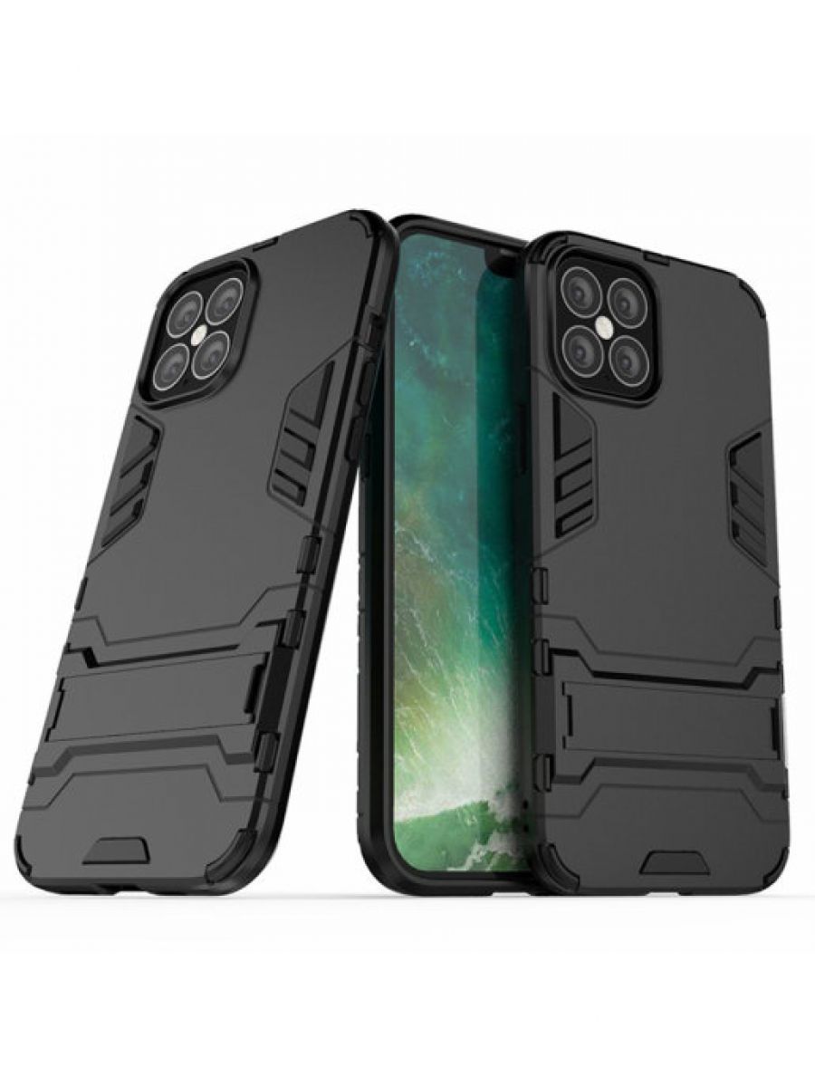 

Чехол Iron для смартфона iPhone 12 Pro Max черный