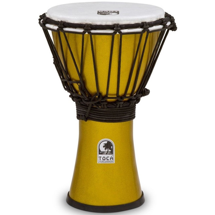 

Джембе TOCA TFCDJ-7MY Freestyle Metallic Yellow, TFCDJ-7MY Freestyle Metallic Yellow