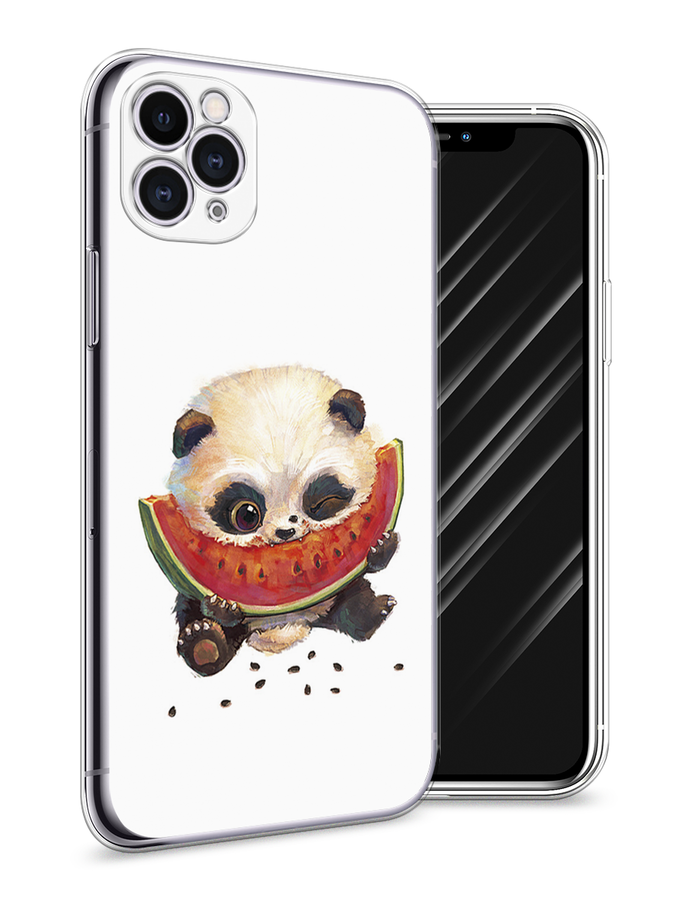 

Чехол Awog на Apple iPhone 11 Pro / Айфон 11 Pro "Малыш панды с арбузом", Разноцветный, 12350-1
