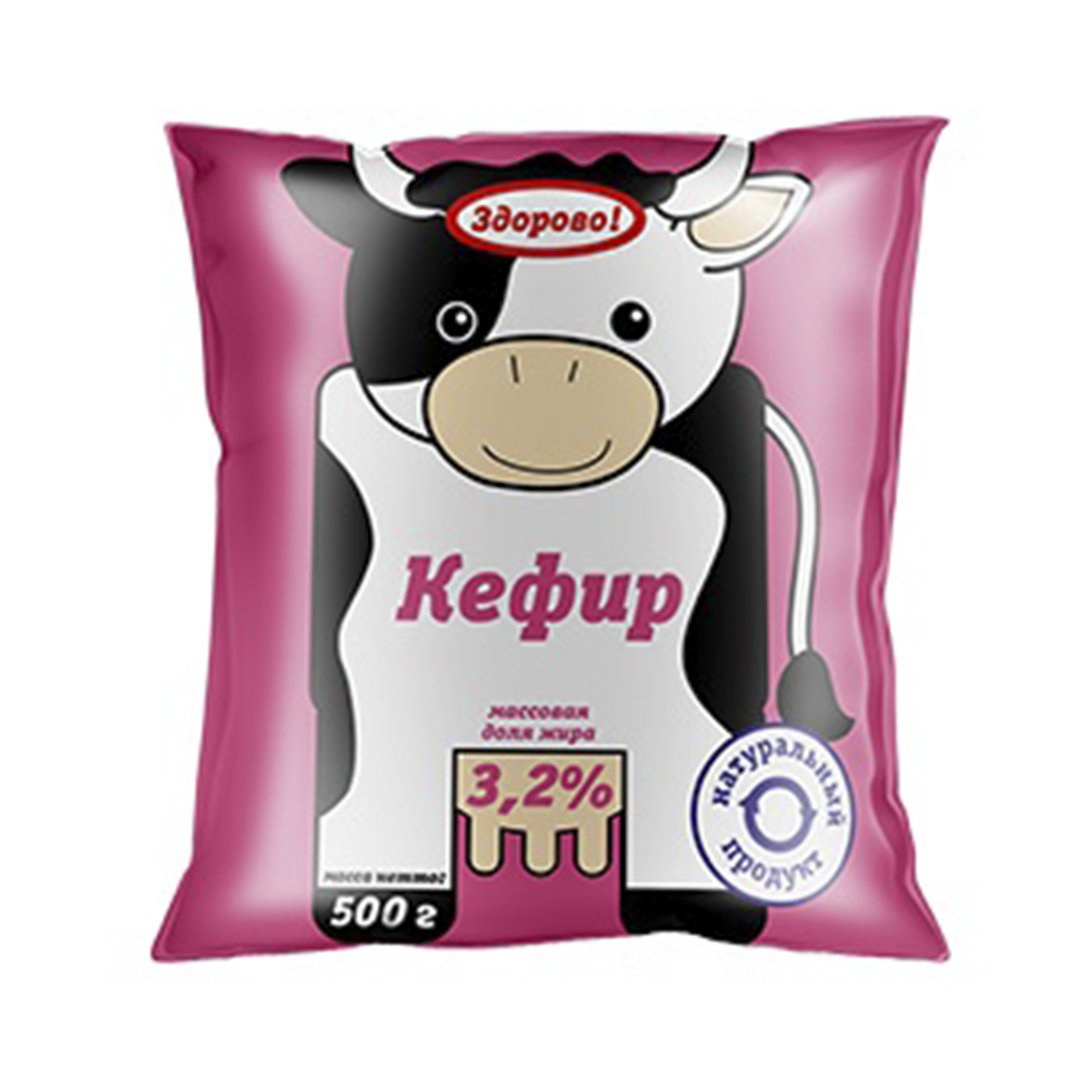 

Кефир Здорово! 3,2% 500 мл бзмж