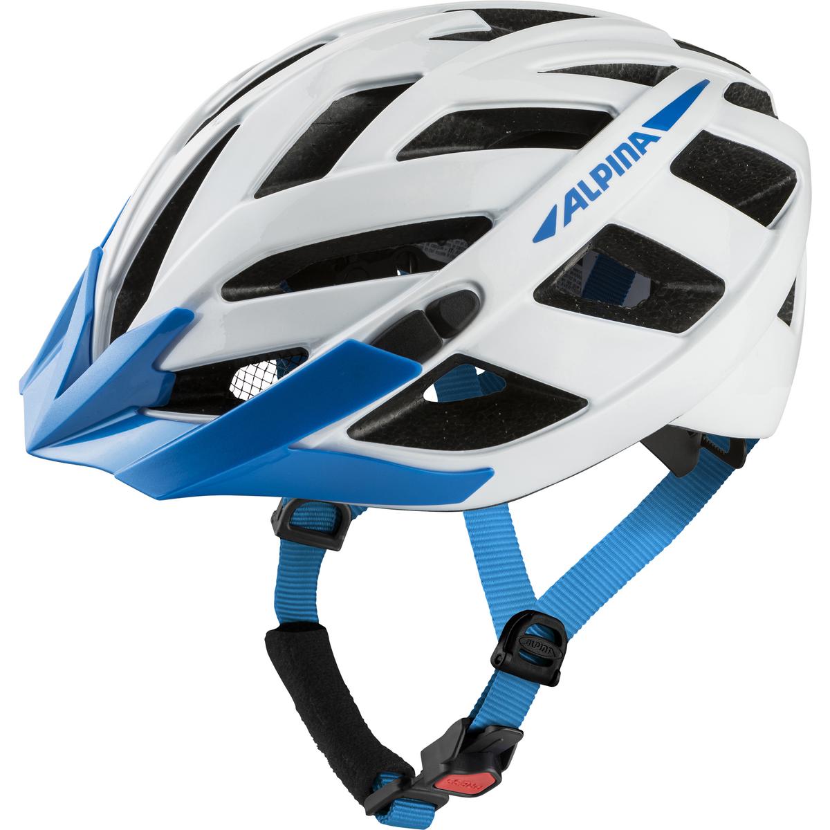 

Велошлем Alpina Panoma 2.0 White-Blue Gloss (См:52-57) 2024, Panoma 2.0