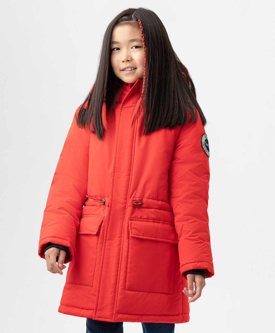 

Куртка детская Button Blue 222BBGJC46013500 цв. красный р. 140, 222BBGJC46013500