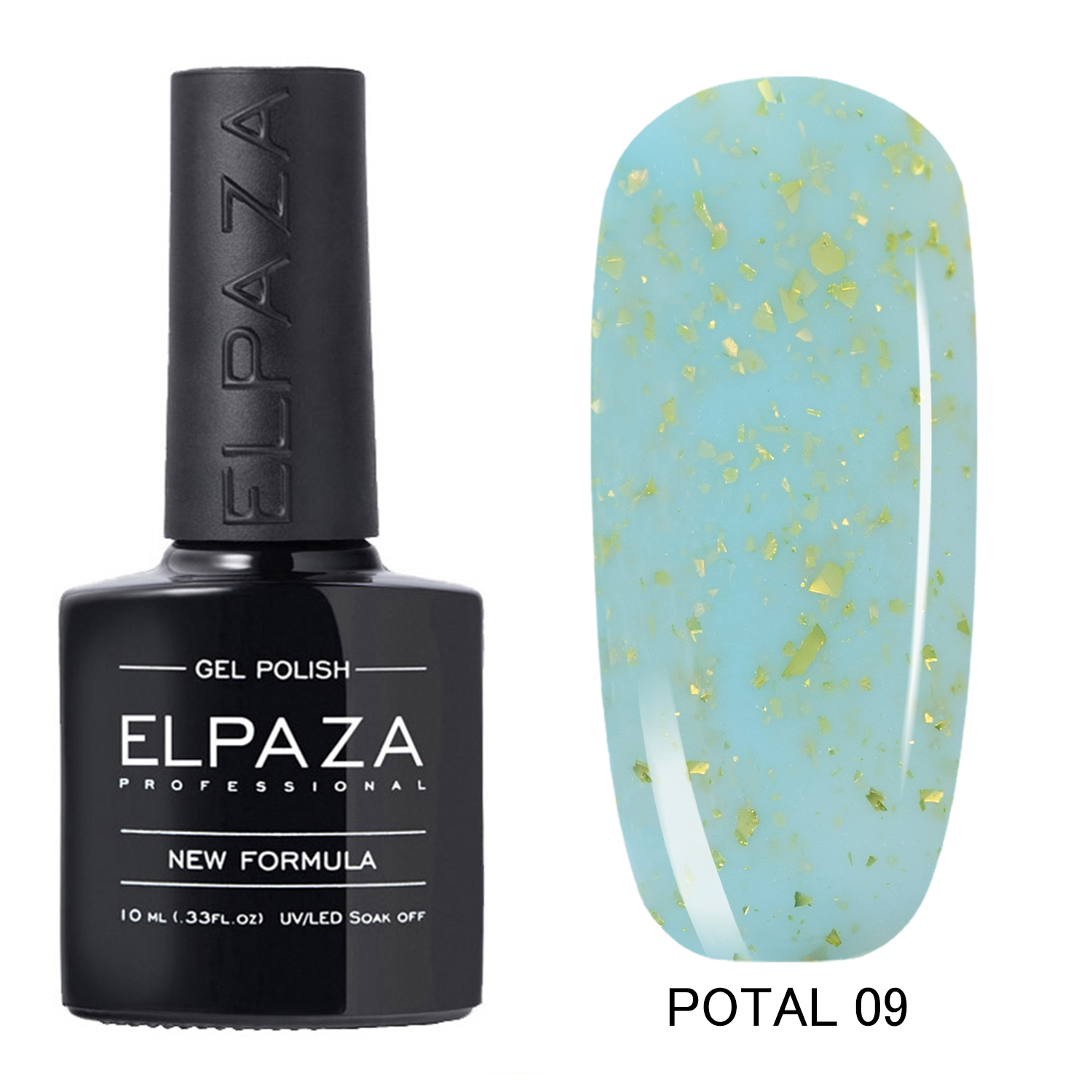 

Гель-лак Elpaza Potal 09, Голубой, Potal09