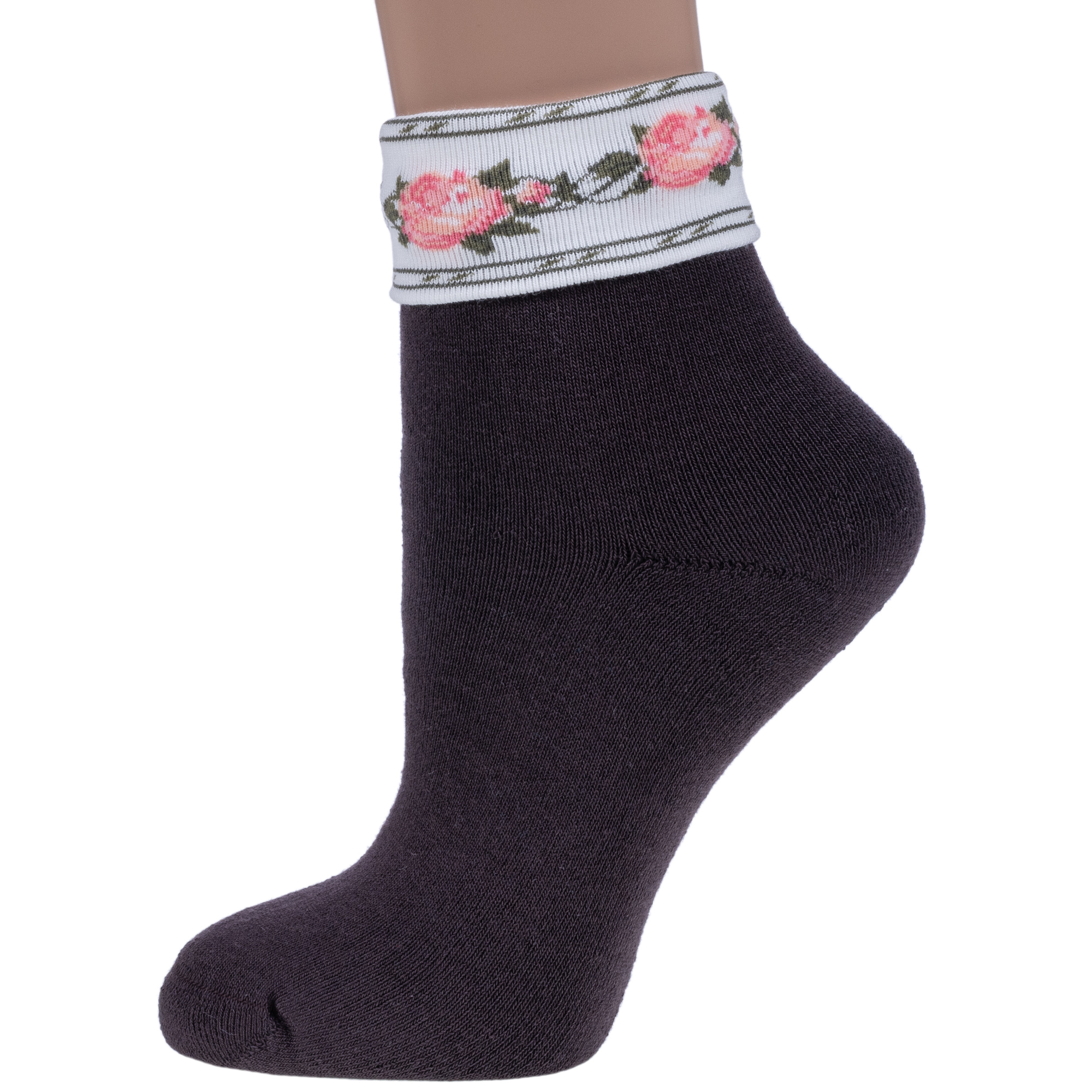 

Носки женские Rusocks Ж-2332 коричневые 23-25, Ж-2332