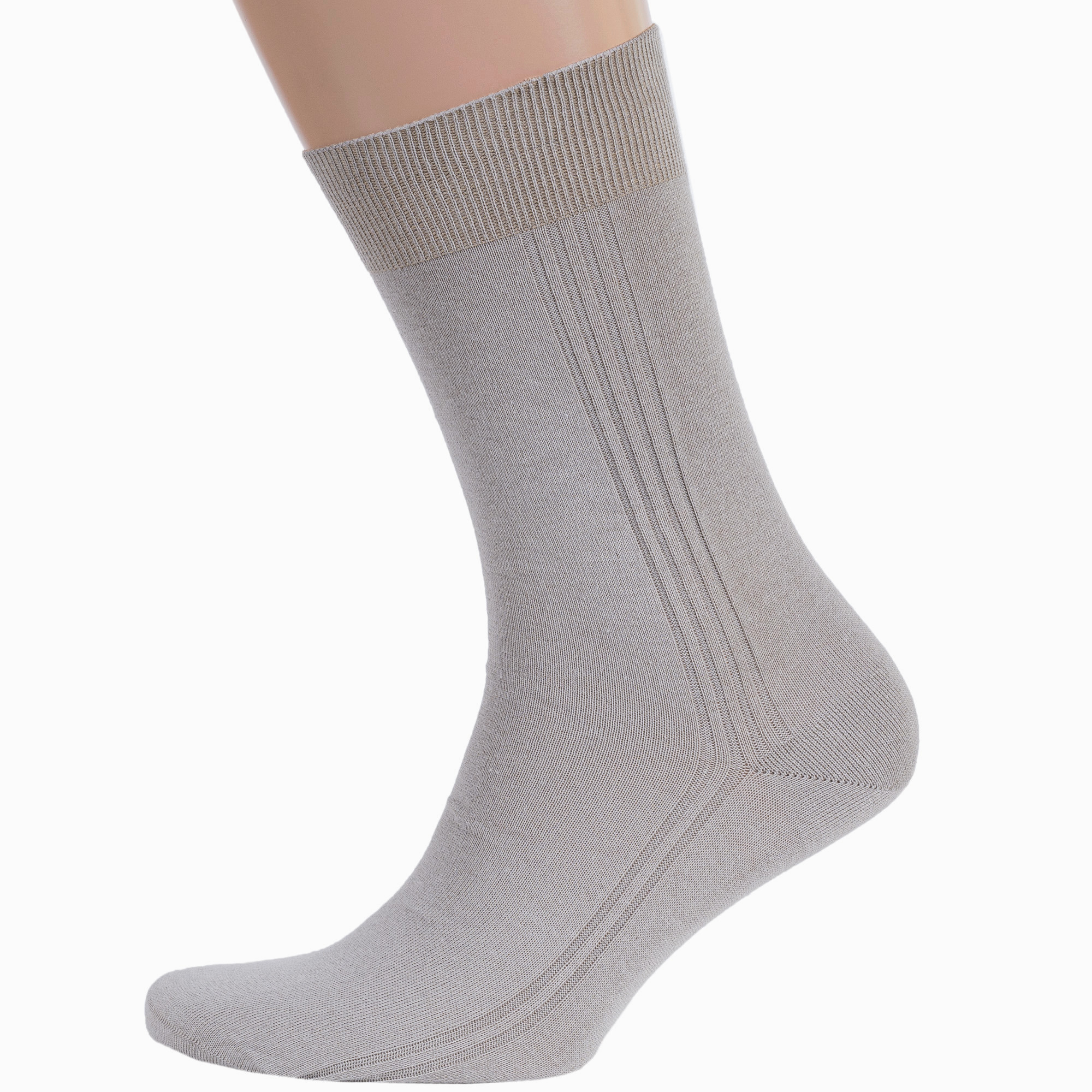 

Носки мужские Rusocks М3-11001 бежевые 27, М3-11001