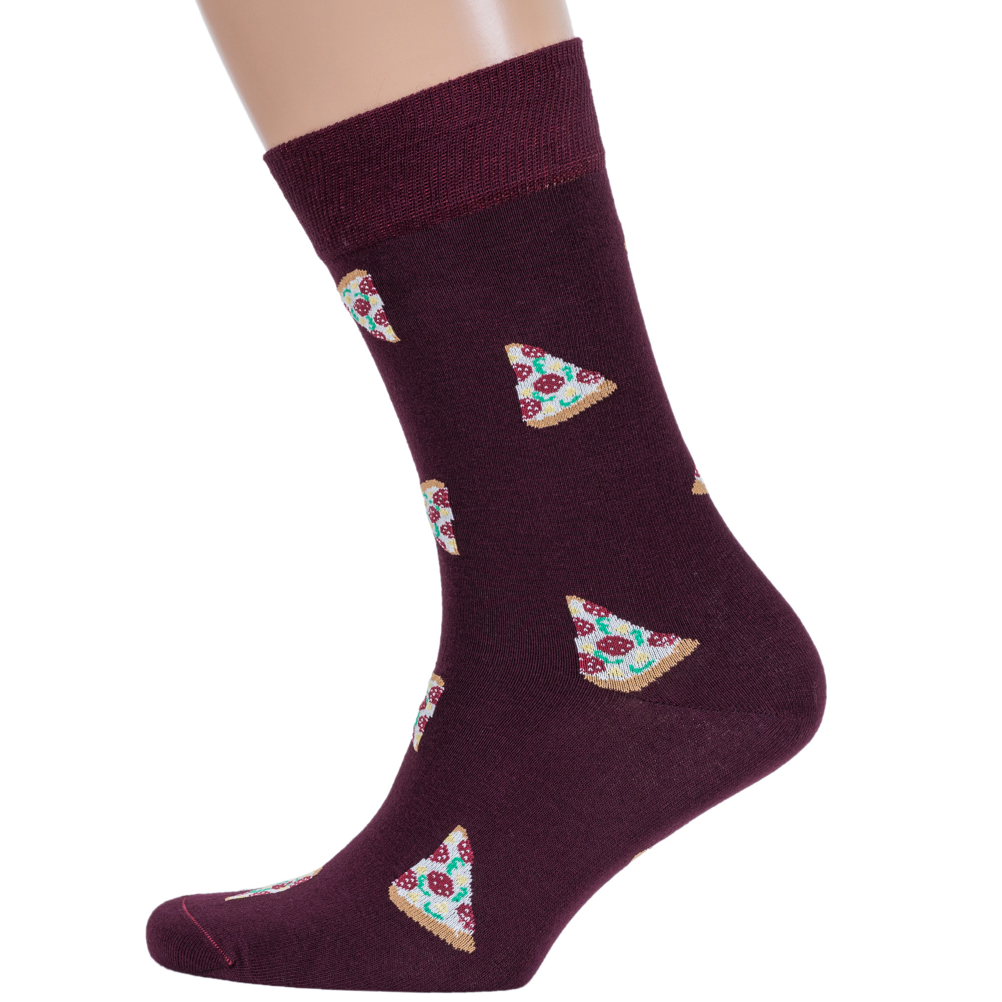 

Носки мужские Rusocks М3-13048 бордовые 25-27, М3-13048