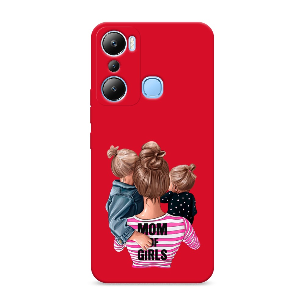 

Чехол Awog на Infinix Hot 20i "Mom of Girls", Разноцветный, 3102953-1