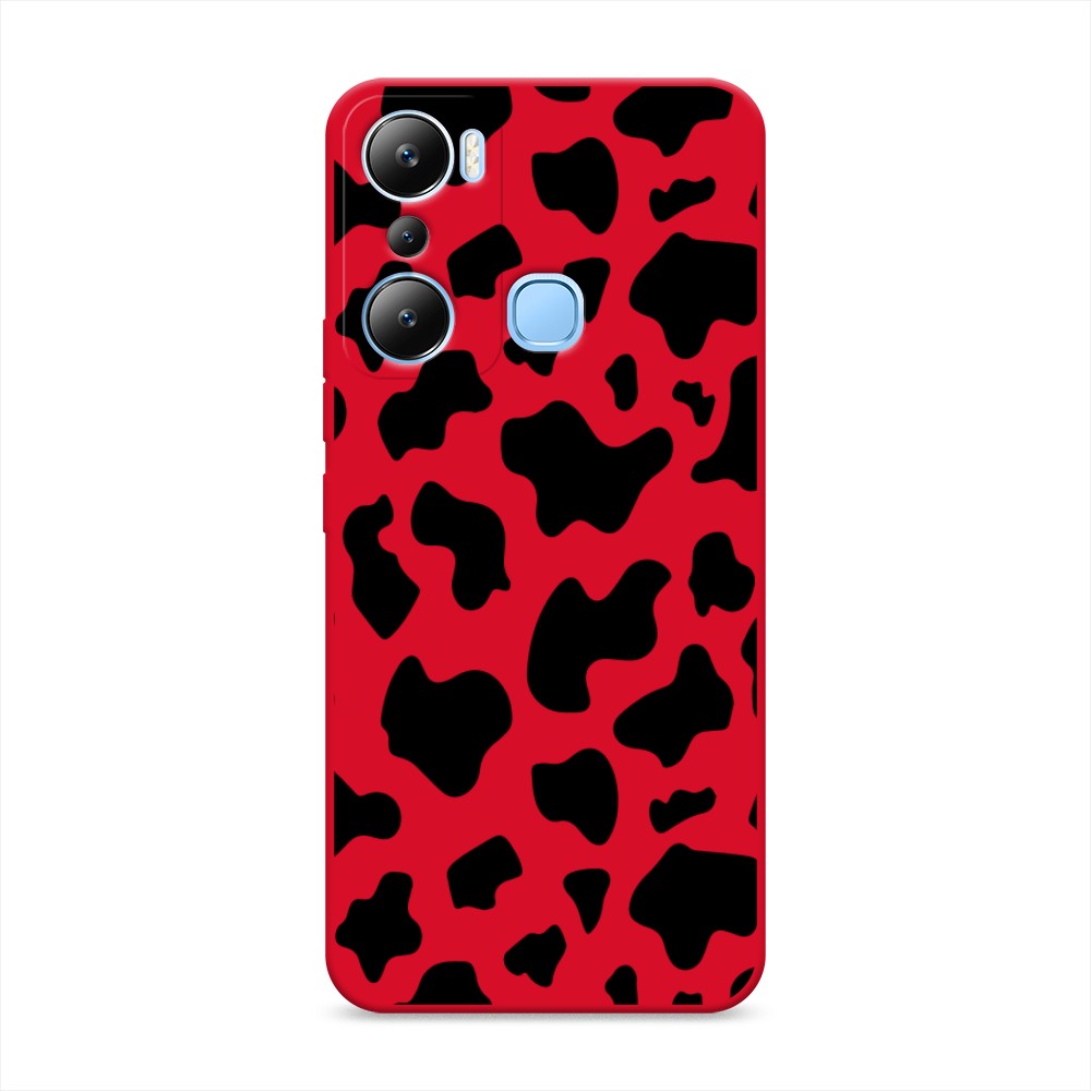 

Чехол Awog на Infinix Hot 20i "Пятна коровы черные", Черный, 3102953-1