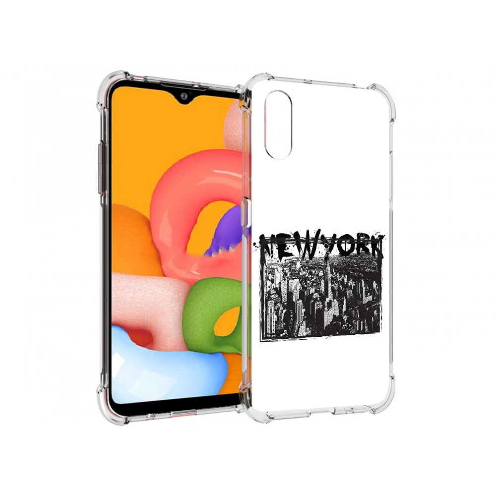 

Чехол MyPads Tocco для Samsung Galaxy A01 че (PT144711.509.671), Прозрачный, Tocco