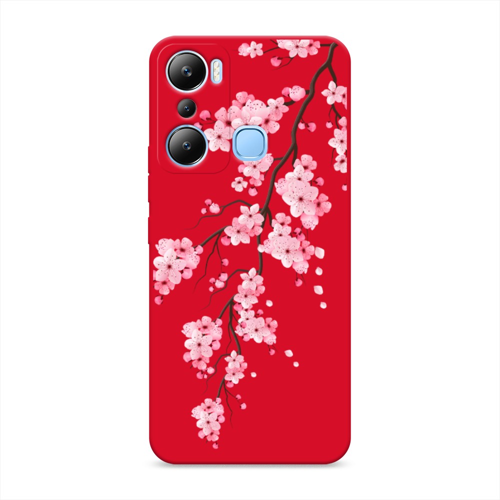 

Чехол Awog на Infinix Hot 20i "Розовая сакура", Розовый;белый;коричневый, 3102953-1