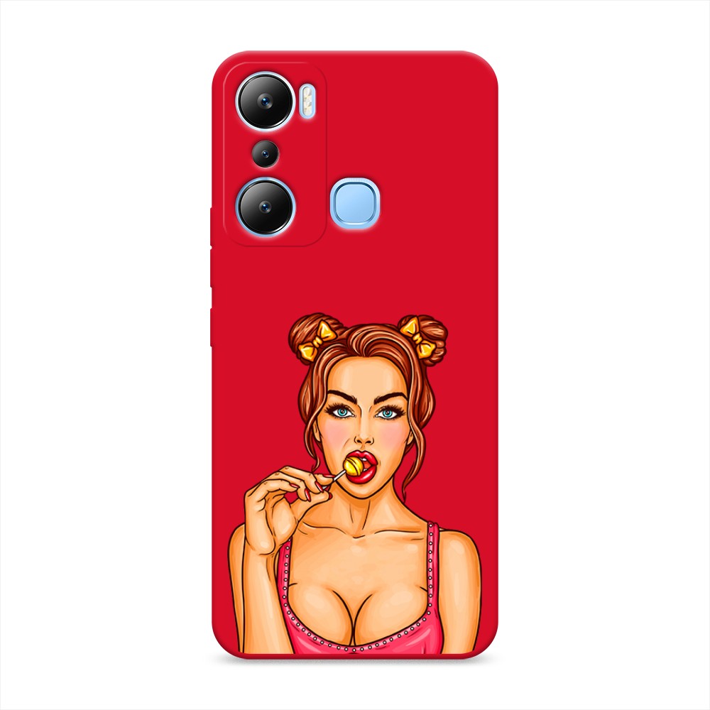 

Чехол Awog на Infinix Hot 20i "Вкусный леденец", Бежевый;коричневый;розовый, 3102953-1