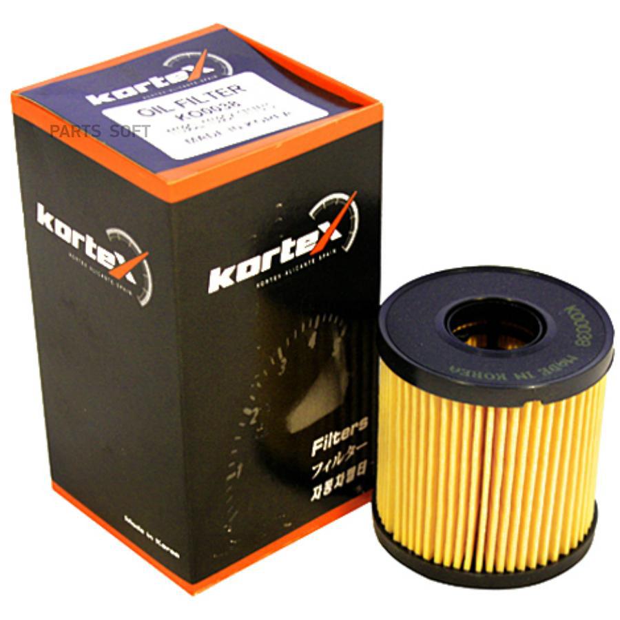 

KORTEX KO0038 Фильтр масляный FORD TRANSIT 06> MONDEO IV 07> CITROEN C2/C3/C4/C5/C6/C8