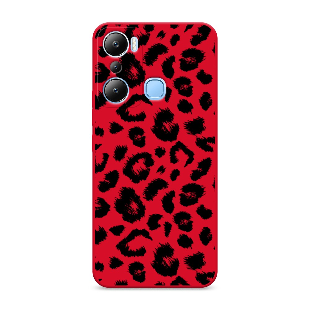 

Чехол Awog на Infinix Hot 20i "Окрас леопарда фон", Черный, 3102953-1