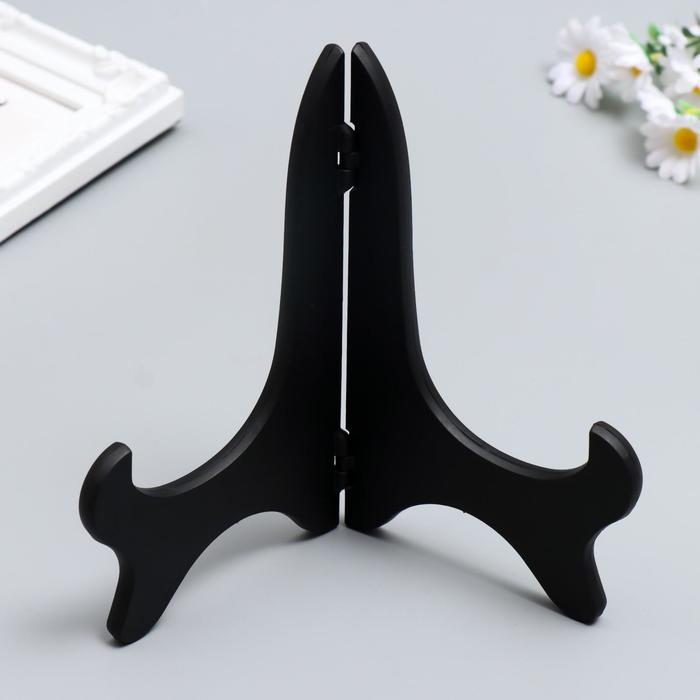 Подставка для тарелок, черная 11х18 см (5 шт)