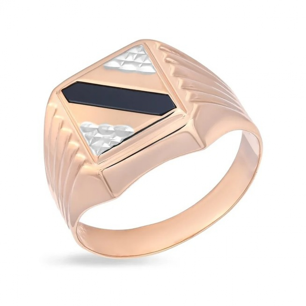 

Печатка из красного золота с агатом р. 20.5 Золото Дисконт 1008215119пд, 1008215119пд