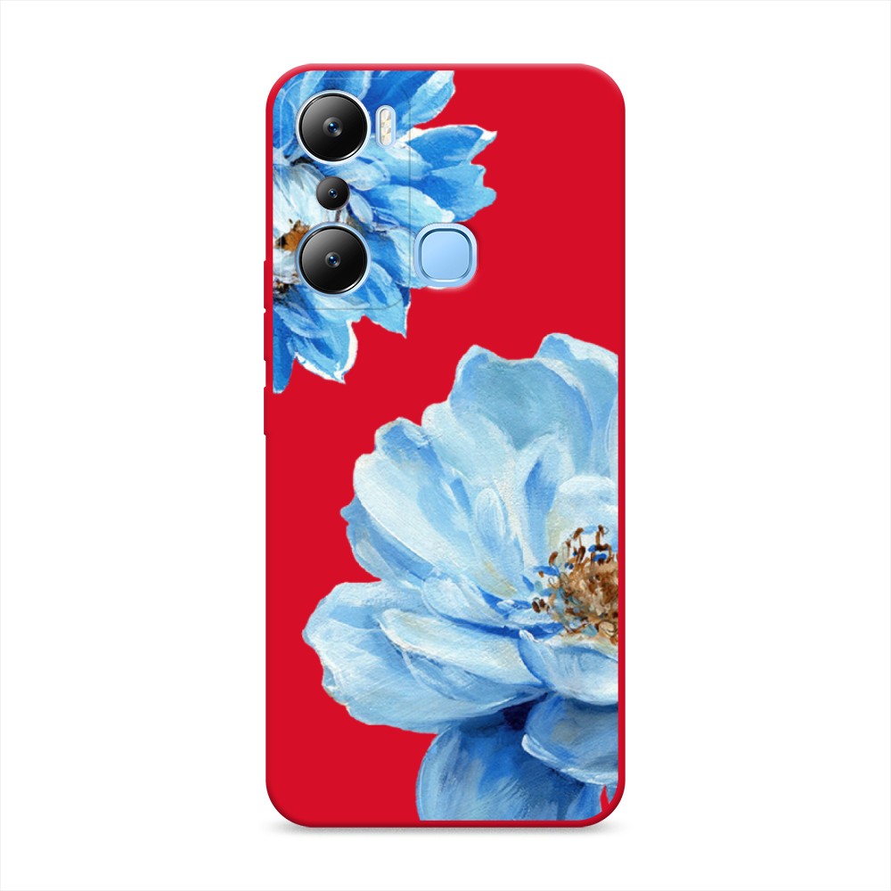 

Чехол Awog на Infinix Hot 20i "Голубые клематисы", Голубой, 3102953-1