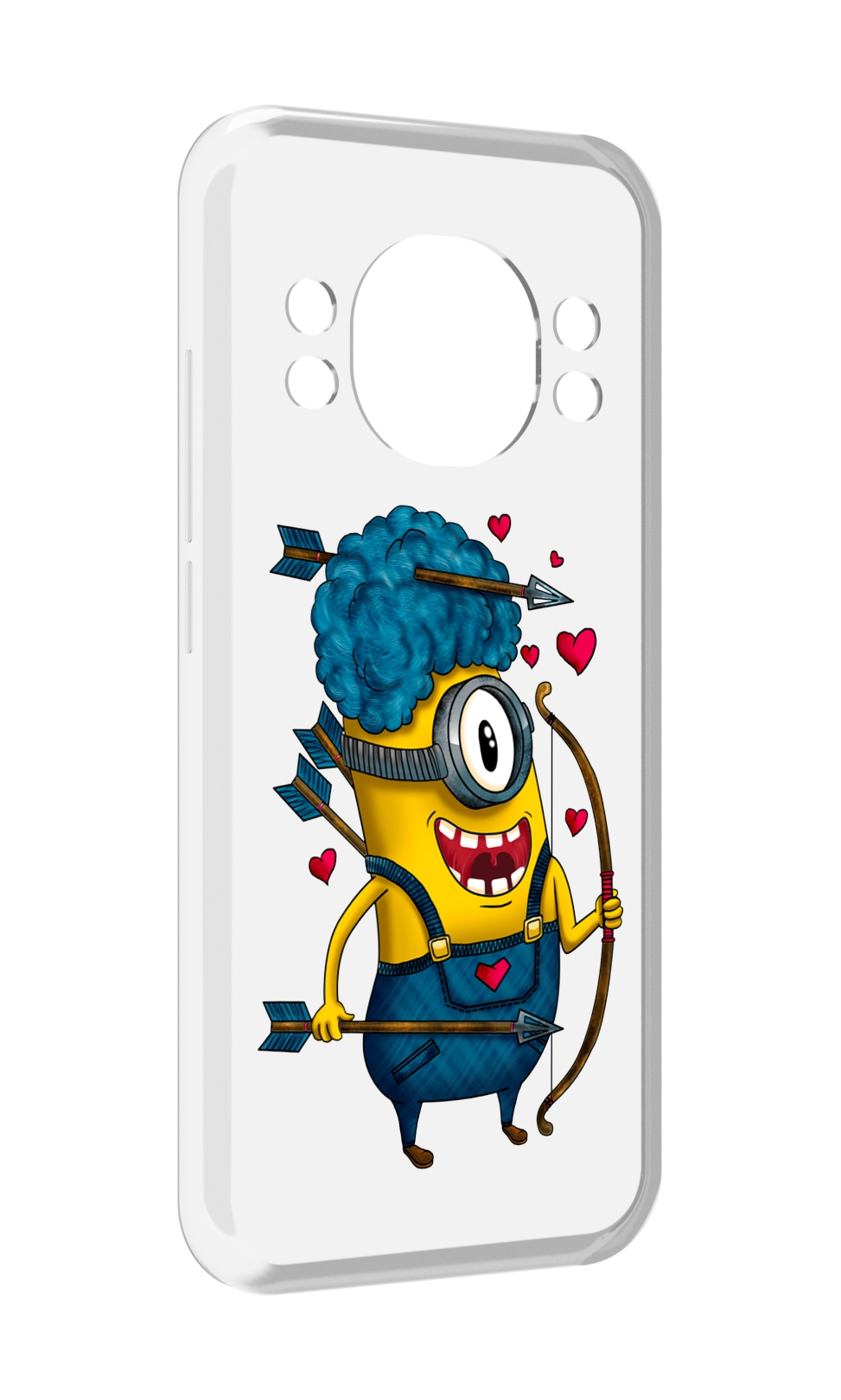 

Чехол MyPads Миньон купидон для Doogee S98 / S98 Pro, Прозрачный, Tocco