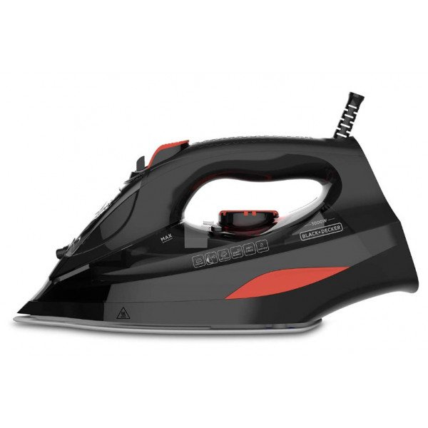 

Утюг Black+Decker BXIR3000E черный, BXIR3000E