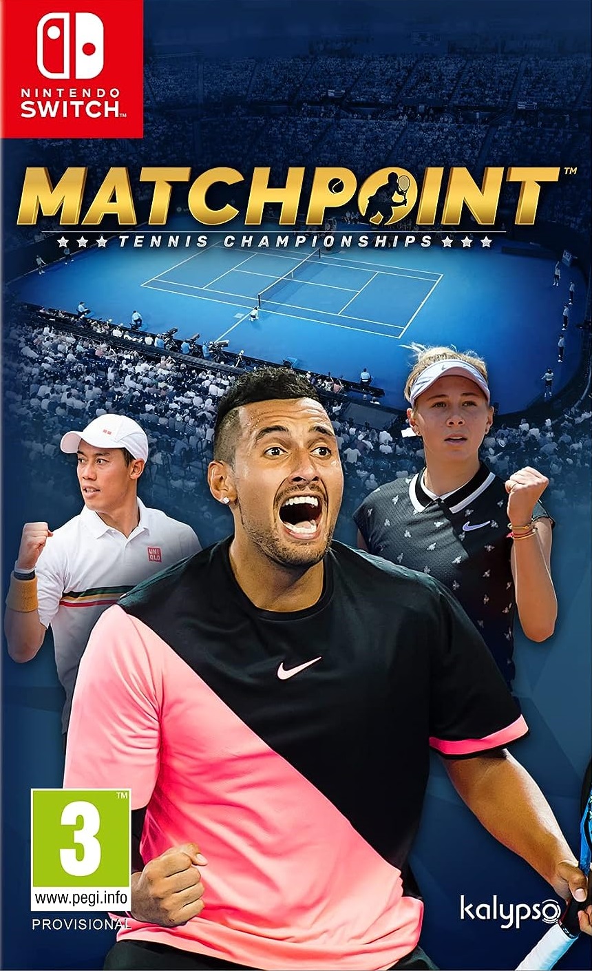 

Игра Matchpoint Tennis Championships Legends Edition (Nintendo Switch, русские субтитры), Matchpoint Tennis Championships Legends Edition