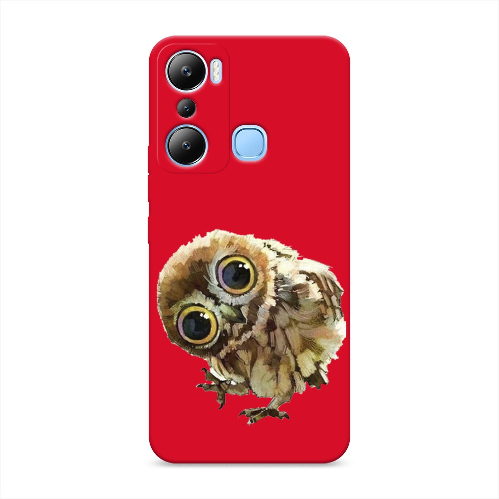 

Чехол Awog на Infinix Hot 20i "Любопытный совенок", Коричневый;белый;прозрачный, 3102953-1