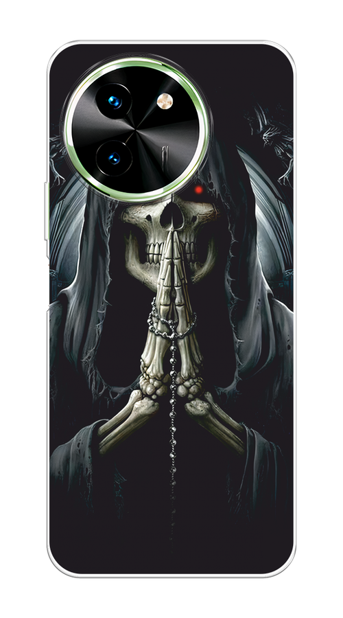 

Чехол на Vivo T3x/Y38 5G "Молитва", Серый, 2610750-1