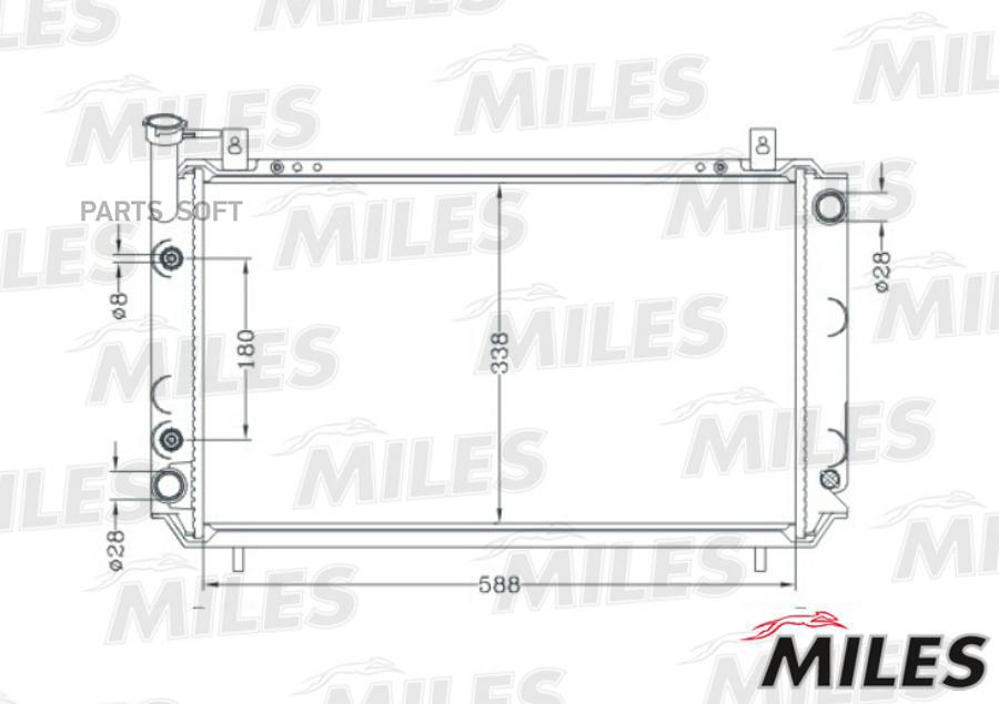 

MILES Радиатор MILES acrb120
