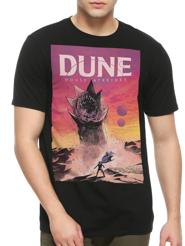 

Футболка мужская DreamShirts Дюна черная S, Черный, Дюна