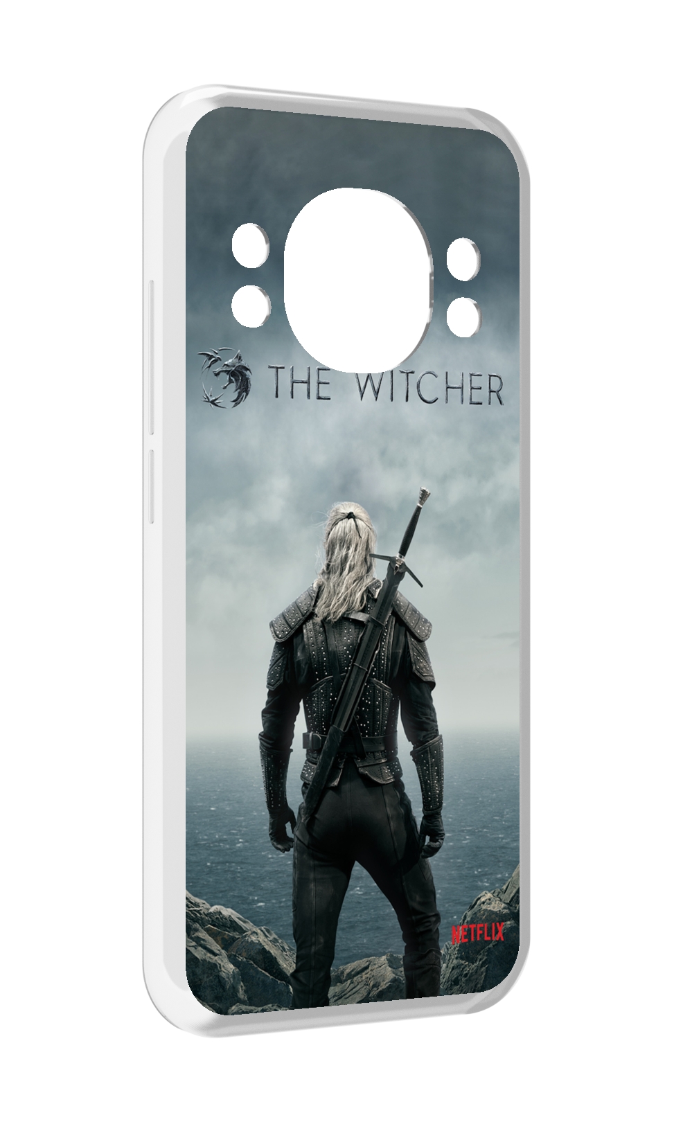 

Чехол MyPads Ведьмак-2 для Doogee S98 / S98 Pro, Прозрачный, Tocco