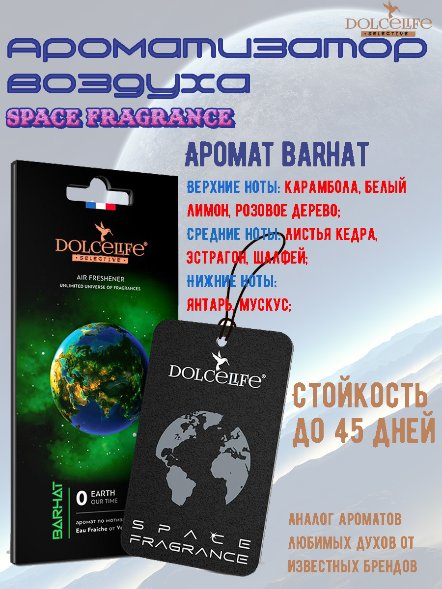 Ароматизатор в машину DOLCELIFE TA-25-part